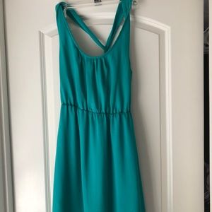 Banana Republic, size 6P, teal dress